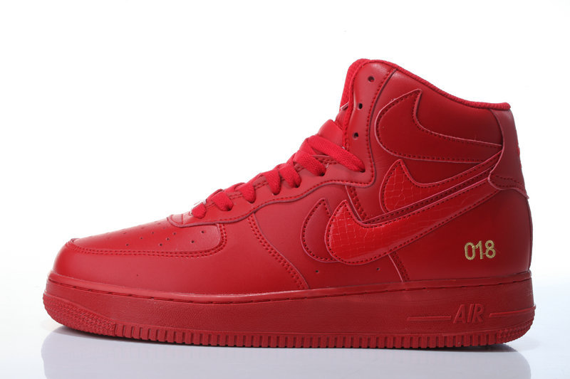 air force 1 homme rouge